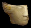 Ulomak glave keramičke statue, 4. st. pr. Kr.