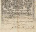 Zdravstveni list Dubrovačke Republike izdan kapetanu  Giuseppeu Bruniju za putovanje u Brindisi, Dubrovnik, 4. travnja 1776., papir, bakrorez, rukopis (DUM PM 3219)