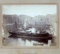 Parobrod »Dubrovnik« u luci; nepoznati fotograf, 19. veljače 1880.; albuminska fotografija, podlijepljena kartonom, 30,8 × 36,5 cm (DUM PM 1684)