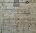 Zdravstveni list Papinske Države izdan peligu »S. Gaetano« za putovanje do Senja; Zdravstveni ured u Anconi, 25. travnja 1840. ; papir, bakrorez, rukopis, 42 × 29 cm ; DUM PM 1080