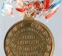 Medalja (manja) kovana u povodu otkrivanja Gundulićeva spomenika, 1893. godina