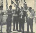 Pobjednička olimpijska reprezentacija Jugoslavije: B. Rabar, S. Gligorić, P. Trifunović, V. Pirc, L. Gabrovšek (kapetan), M. Vidmar ml. i S. Puc