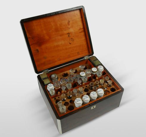 Ship’s medicine chest from the Dubrovnik sailing ship Rado