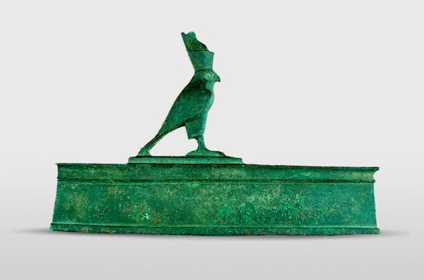 Statue of Horus with base