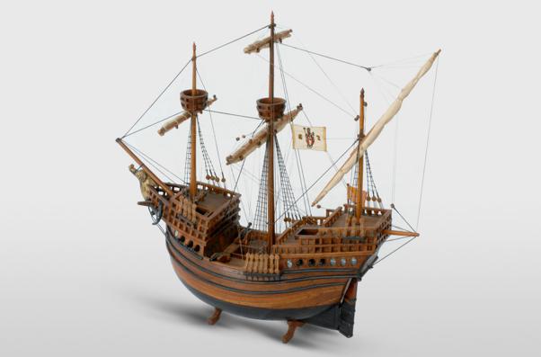 Model of a carrack